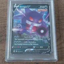 PSA 10 GENGAR V 156/264 POKEMON TCG Fusion Strike GRADED GEM MINT CARD - Image 1