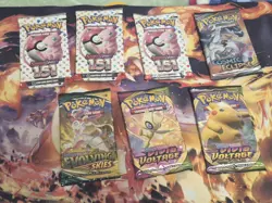 Pokemon TCG Random Booster Pack Lot of 7 Packs, Brand New Factory Sealed! - Image 1