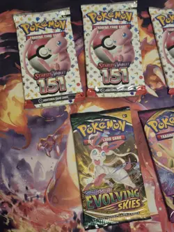 Pokemon TCG Random Booster Pack Lot of 7 Packs, Brand New Factory Sealed! - Image 2