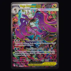 Mega Dragalge ex 118/086 Chaos Rising Holo Pokemon TCG MINT *Clean* - Image 1