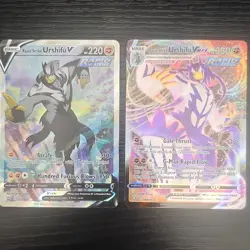 Pokemon TCG Rapid Strike Urshifu V (SIR)/VMAX Holo Lot ENG - Image 1