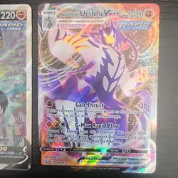 Pokemon TCG Rapid Strike Urshifu V (SIR)/VMAX Holo Lot ENG - Image 3