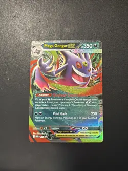Pokemon TCG Mega Gengar EX 073 Black Star Promo Mega Moonlit Tin - Image 1