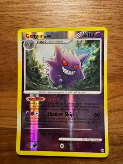 Pokemon TCG Gengar 16/99 Reverese Holo NM/LP - Image 2