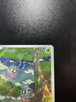 The Pokemon Company Tangela 178/165 SV151 Illustration Rare Holo English LP - Image 4