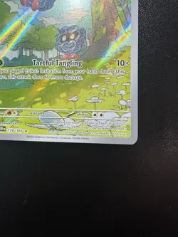 The Pokemon Company Tangela 178/165 SV151 Illustration Rare Holo English LP - Image 5