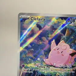 Lillie's Clefairy ex Special Illustration Rare Holo Sv09 184/159 Pokemon - Image 3
