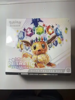 Pokemon PRISMATIC EVOLUTIONS Elite Trainer Box ETB New & Sealed Scarlet & Violet - Image 1
