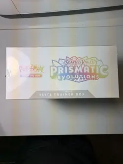 Pokemon PRISMATIC EVOLUTIONS Elite Trainer Box ETB New & Sealed Scarlet & Violet - Image 2