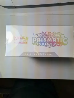 Pokemon PRISMATIC EVOLUTIONS Elite Trainer Box ETB New & Sealed Scarlet & Violet - Image 3