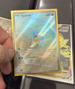 The Pokemon Company Squirtle 170/165 SV 151 Illustration Rare Holo Eng 2023 - Image 1