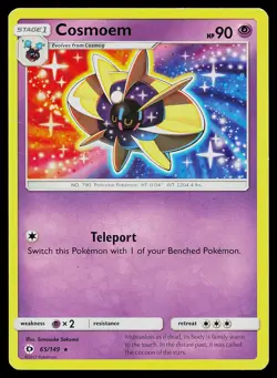 Pokemon Card SM Base Set Cosmoem 65/149 Rare - Image 1