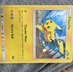 Pokemon Company Pikachu SM81 SM Promo Holo Promo 70 HP Basic English - Image 3