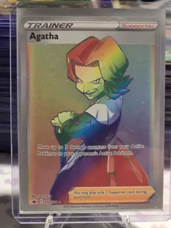 Agatha (Secret) 210/198 Swsh06: Sword & Shield - Chilling Reign Holo - Image 1