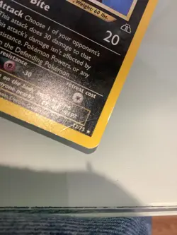 Pokemon Umbreon Neo Discovery Rare Holo TCG Card 13/75 LP - Image 2