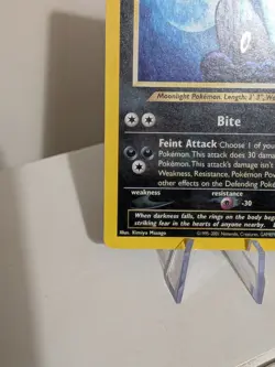 Pokemon TCG Umbreon Neo Discovery Holo Rare Card 13/75 - Image 3
