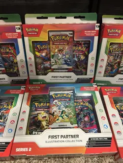 Pokemon First Partner Illustration Collection Series 1 & 2 6 Box Lot 3 of Each - Image 3