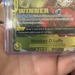 Monkey.D.Luffy (Winner Pack 2026 Vol. 2) P-106 One Piece Promotion Cards Foil - Image 4