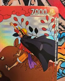 P-001 Monkey D Luffy Gift Collection 2023 ONE PIECE card NM - Image 5