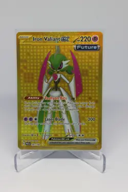 Iron Valiant ex 261/182 Hyper Rare PAR Paradox Rift NM - Image 1