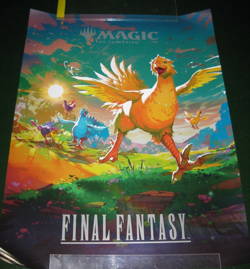 MTG Final Fantasy Chocobo 18 x 24 FOIL Promo Poster Magic The Gathering - Image 3