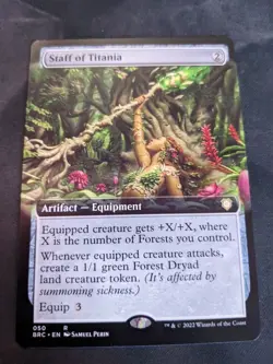 Staff of Titania Extended Art - Image 1