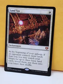 1x Land Tax, NM, Commander Masters (CMM), Magic: the Gathering, MtG - Image 2
