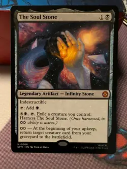 THE SOUL STONE Marvel's Spider-Man (Regular) MTG Magic the Gathering - Image 1