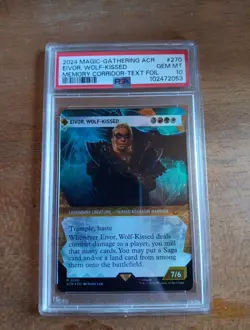 MTG 2024 Eivor, Wolf-Kissed Showcase Textured Foil Assassin's Creed PSA 10 GEM💎 - Image 2