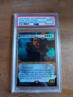 MTG 2024 Eivor, Wolf-Kissed Showcase Textured Foil Assassin's Creed PSA 10 GEM💎 - Image 4