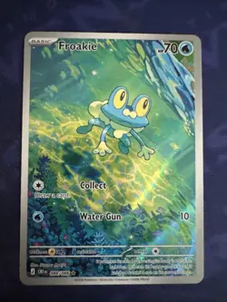Pokemon Froakie 88/86 Me04 - Illustration Rare - Chaos Rising - NM - Image 1