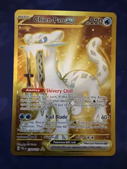 Chien-Pao ex ⭐ 274/193 Holo Hyper Rare Paldea Evolved 2023 Pokemon NM - Image 1