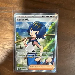 Pokemon TCG Lana's Aid Scarlet & Violet-Twilight Masquerade 207/167 Holo... - Image 1