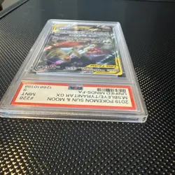 PSA 9 Mega Sableye & Tyranitar GX 226/236 Alt Art Unified Minds Pokemon Mint - Image 4