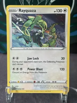 Pokemon Rayquaza McDonalds Promo 2024 #014/015 Promo Near Mint - Image 1