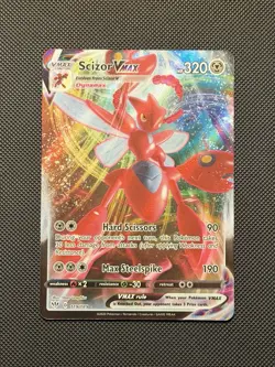 Scizor VMAX 119/189 Pokemon TCG Darkness Ablaze Holo Ultra Rare - Image 1