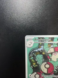 Pokemon TCG: Amoonguss 096/086 Sv: Black Bolt Illustration Rare (NM-) - Image 3