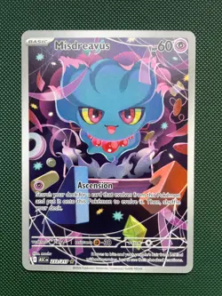 Pokemon Misdreavus Illustration Rare 233/217 Ascended Heroes NM - Pack Fresh - Image 1