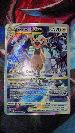 The Pokemon Company Zeraora VSTAR GG43/GG70 Crown Zenith GG Holo EN 270HP🔥 - Image 4