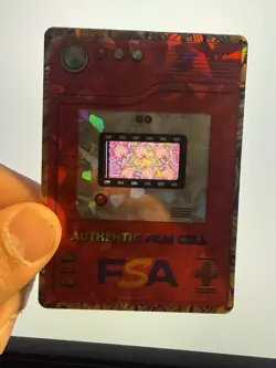 Pokemon-35mm Film Cell-FSA-Cracked Ice Holder-Chansey Dance Scene - Image 2
