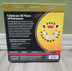 Pokemon TCG: Pokemon Day 2026 Collection Box 30th Anniversary Sealed Box - Image 2