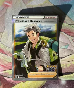 Professor's Research 078/078 Full Art Holo Pokemon GO, 2022 - Image 1