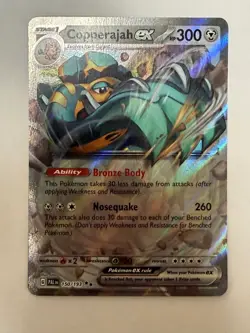 Copperajah ex 150/193 Double Rare Paldea Evolved Pokemon Holo Near Mint - Image 1