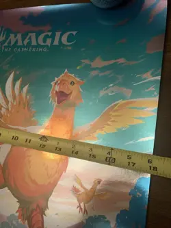 FINAL FANTASY Store FOIL POSTER 18x24 NEW promotional MTG Magic the Gathering - Image 2
