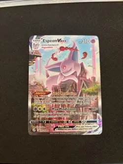Pokemon Espeon VMAX TCG Secret Rare Alt Art 270/264 Fusion Strike NM - Image 1