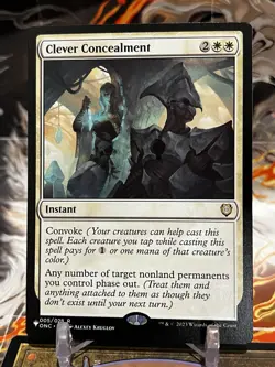 MTG | Clever Concealment [Phyrexia: All Will Be One Commander] [The List] NF - Image 1