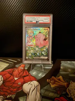 2025 Lillie’s Clefairy ex 184/159 Special Illustration Rare PSA GEM MINT 10 - Image 3