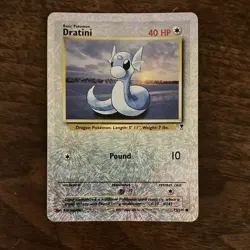 Pokemon TCG Legendary Collection Dratini 72/110 Reverse Holo 2002 English - Image 1