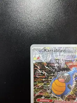 Karrablast Illustration Rare 2025 Pokemon Black Bolt #094/086 - Image 3