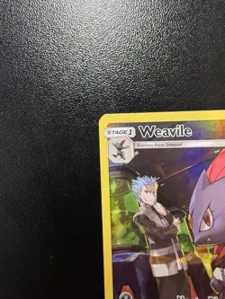 Pokemon Weavile 238/236 SM Cosmic Eclipse Secret Rare Full Art Holo EN 2019 90HP - Image 3
